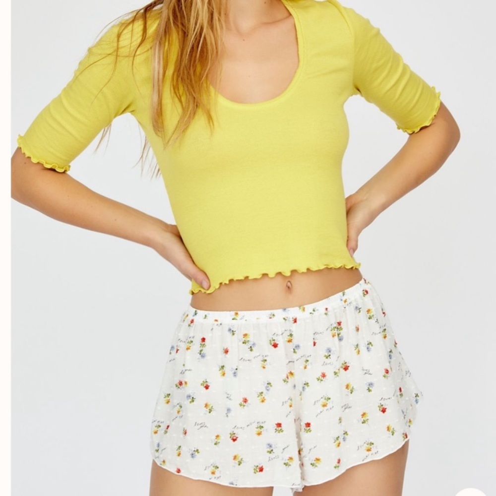 Free People Up Late 2 Piece Sleep Set NWT Sz XS